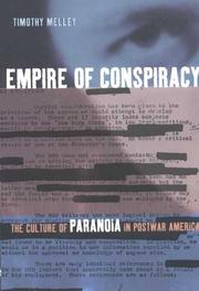 Empire of Conspiracy by Timothy Melley