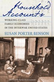 Household Accounts by Susan Porter Benson