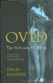 Cover of: Ovid by Niklas Holzberg, Niklas Holzberg