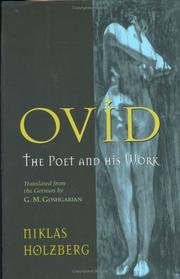 Cover of: Ovid by Niklas Holzberg