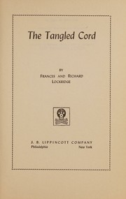 Cover of: The Tangled Cord