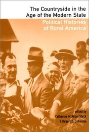 Cover of: The countryside in the age of the modern state: political histories of rural America