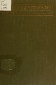 Cover of: Teachers' course in Latin composition