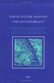 Cover of: Earth System Analysis for Sustainability (Dahlem Workshop Reports) by 