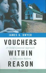 Cover of: Vouchers Within Reason by James G. Dwyer