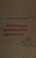 Cover of: Technical Descriptive Geometry