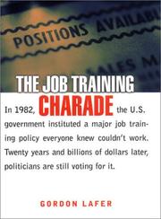 Cover of: The Job Training Charade