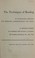Cover of: The techniques of reading