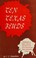 Cover of: Ten Texas feuds.