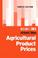 Cover of: Agricultural product prices