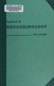 Cover of: Textbook of endocrinology. by Robert Hardin Williams, Robert Hardin Williams