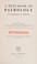 Cover of: A text-book of pathology