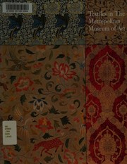 Cover of: Textiles in the Metropolitan Museum of Art.  The Metropolitan Museum of Art Bulletin Winter 1995/96