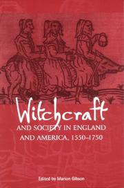 Cover of: Witchcraft and Society in England and America, 1550-1750