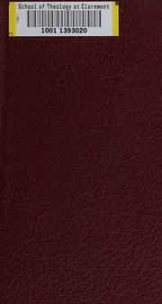 Cover of: [The messiah by Friedrich Gottlieb Klopstock, Friedrich Gottlieb Klopstock