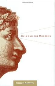 Cover of: Ovid and the moderns