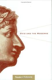 Ovid and the moderns by Theodore Ziolkowski