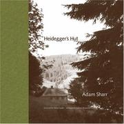 Cover of: Heidegger's Hut by Adam Sharr