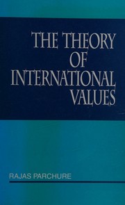 Cover of: The theory of international values