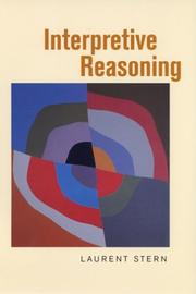 Cover of: Interpretive Reasoning by Laurent Stern