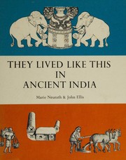 Cover of: They Lived Like This in Ancient India