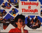 Cover of: Thinking it through by Alma Fleet, Alma Fleet