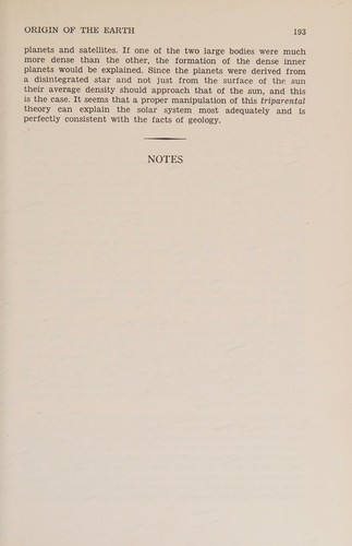 cover of This earth of ours,