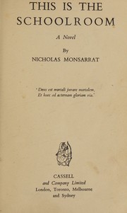 Cover of: This is the schoolroom