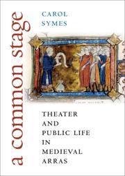 Cover of: A Common Stage by Carol Symes