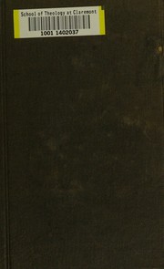 Cover of: Thoughts on the services: designed as an introduction to the liturgy and an aid to its devout use