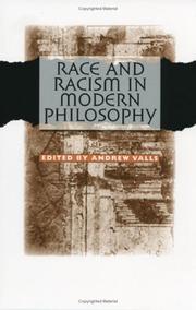 Cover of: Race and racism in modern philosophy