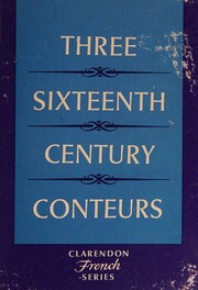 Cover of: Three sixteenth-century conteurs