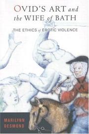 Cover of: Ovids Art and the Wife of Bath: The Ethics of Erotic Violence