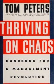 Cover of: Thriving on Chaos