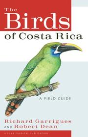 Cover of: The Birds of Costa Rica: A Field Guide