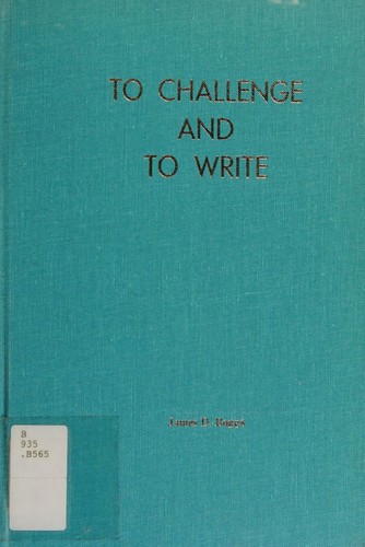 cover of To challenge and to write