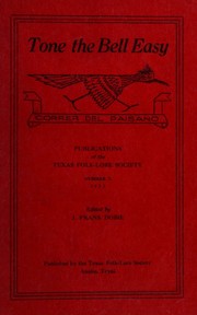 Cover of: Tone the bell easy