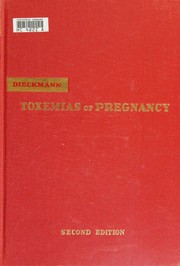 The toxemias of pregnancy