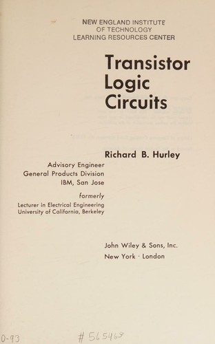 Transistor logic circuits