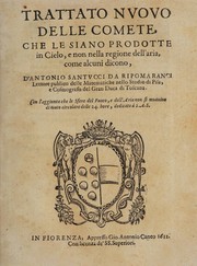 Cover of: Trattato nvovo delle comete: che le siano prodotte in cielo, e non nella regione dell'aria, come alcuni dicono
