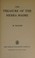 Cover of: The Treasure of Sierra Madre (First Thus UK Edition)