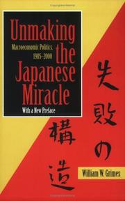 Unmaking the Japanese Miracle