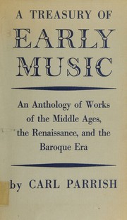 Cover of: A Treasury of Early Music