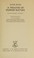 Cover of: A Treatise of Human Nature