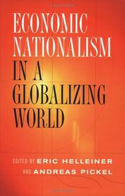Cover of: Economic Nationalism In A Globalizing World (Cornell Studies in Political Economy) by 