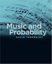 Music and Probability by David Temperley