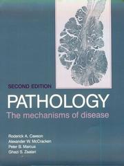 Cover of: Pathology, the mechanisms of disease by Roderick A. Cawson ... [et al.].