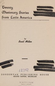 Cover of: Twenty missionary stories from Latin America.