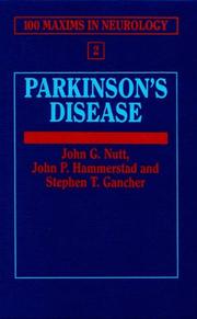 Cover of: Parkinson's disease
