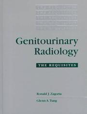Genitourinary radiology by Ronald J. Zagoria